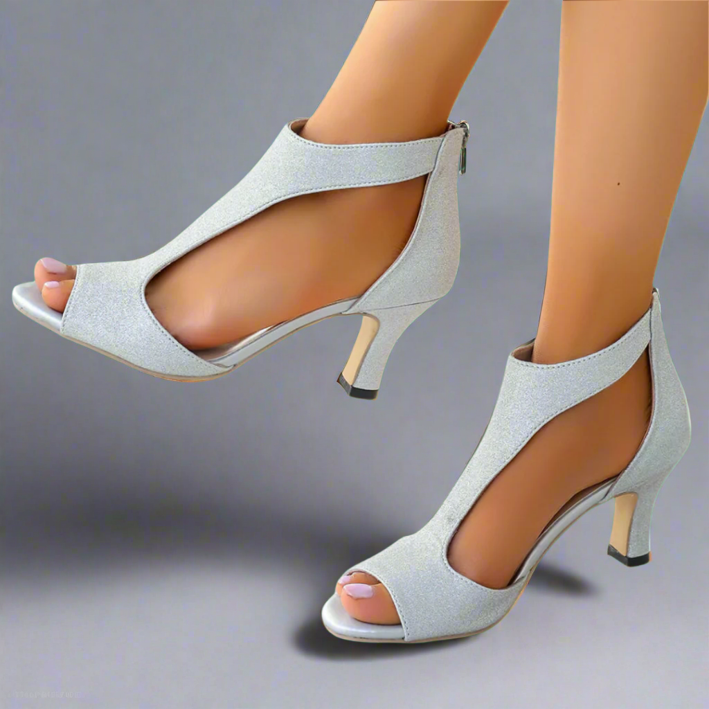 Beatrice™ | Elegant and Comfortable Heeled Sandals