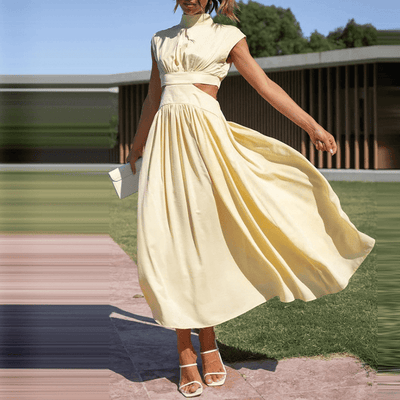 Catherine | Elegant Cutout Maxi Dress