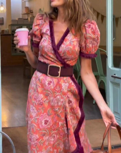 Rose Bennett | Elegant Pink Maxi Dress