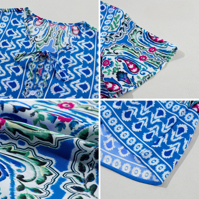 Amaris – Printed Boho Tunic Dress