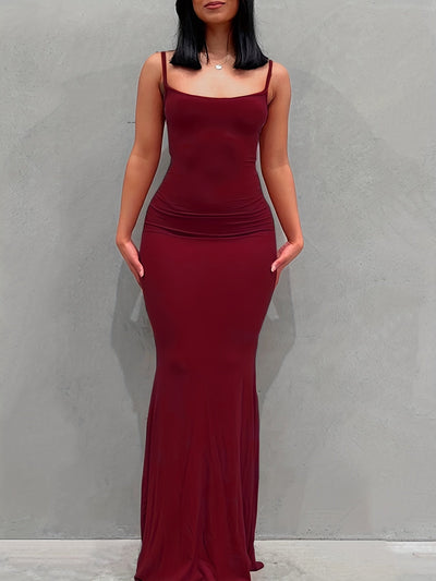 Allie – Sleek Bodycon Maxi Dress
