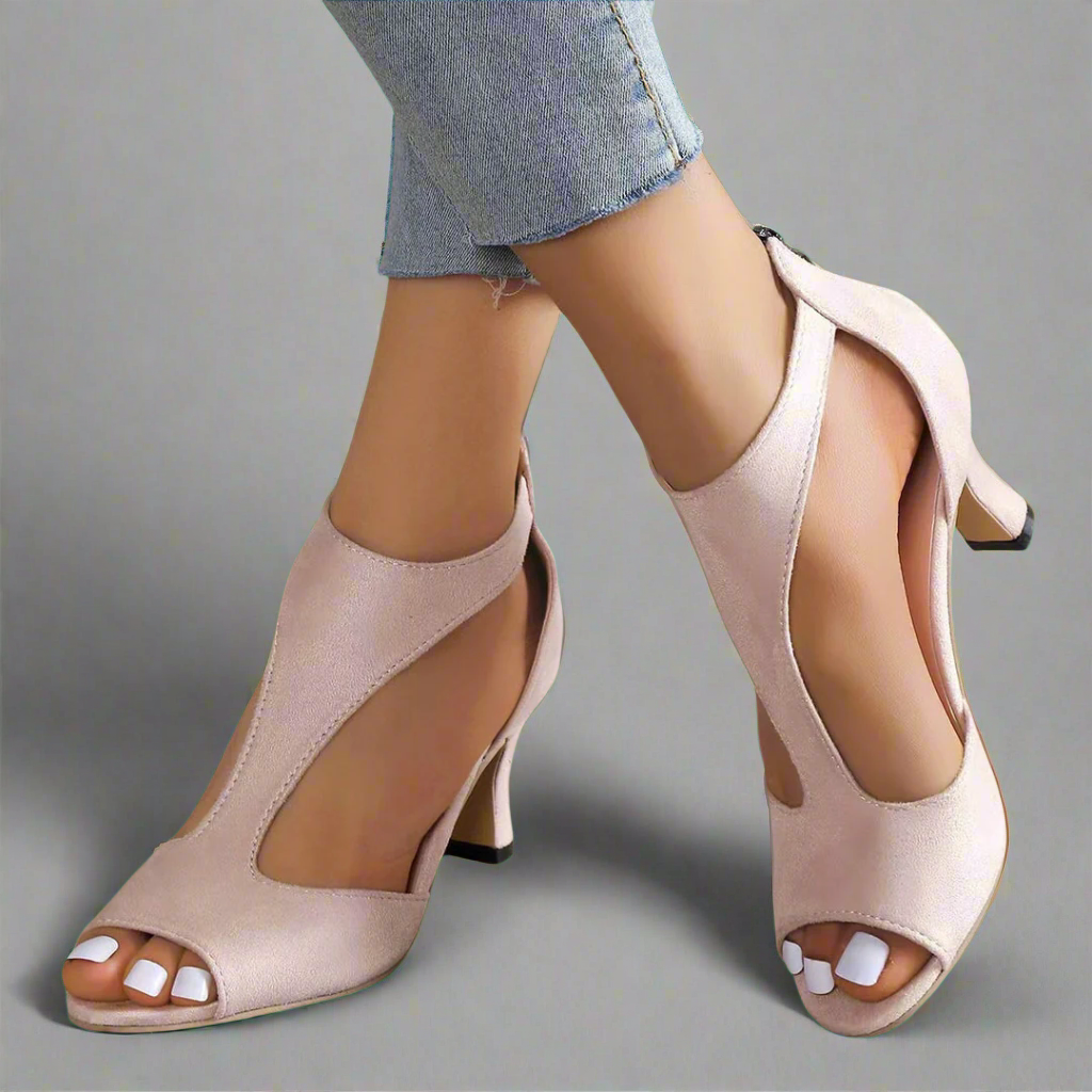 Beatrice™ | Elegant and Comfortable Heeled Sandals