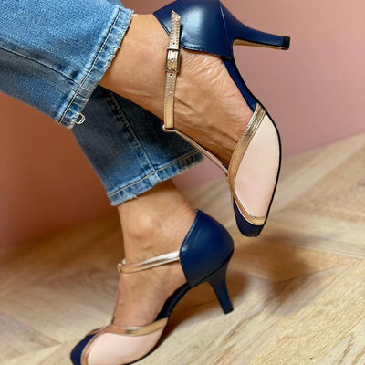 Alessia™ | Colourful and Comfortable T-Strap Shoes