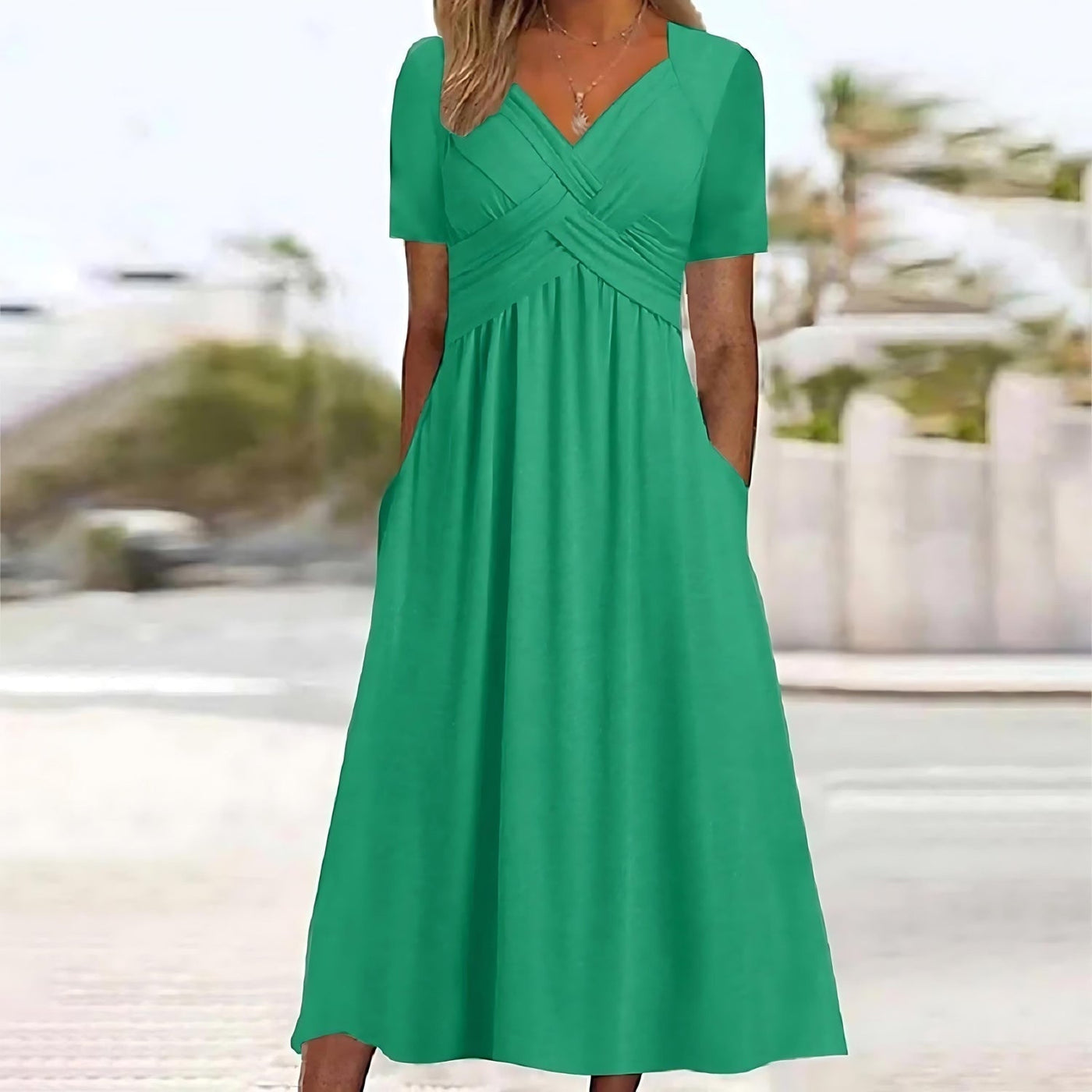 Elina – Elegant Midi Dress