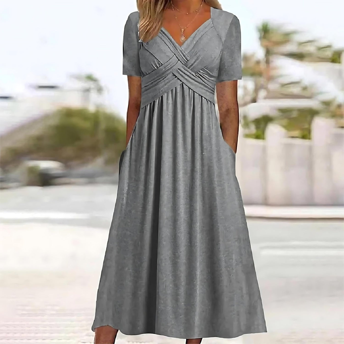 Elina – Elegant Midi Dress