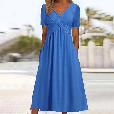 Elina – Elegant Midi Dress