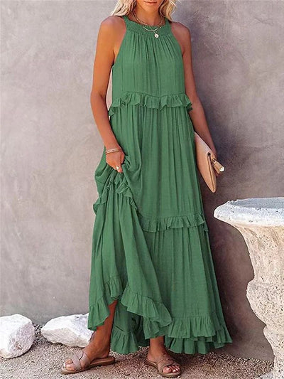 Aureliah – Tiered Ruffle Maxi Dress