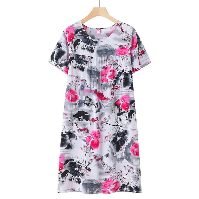 Thessaly – Relaxed Floral Midi Dress