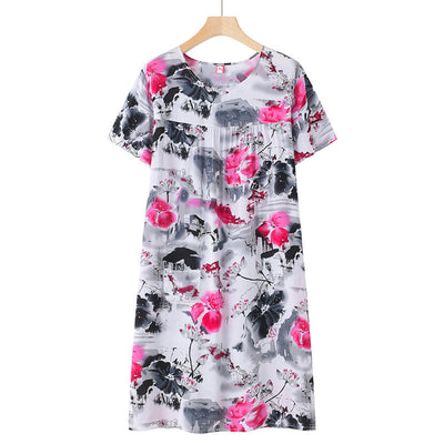 Thessaly – Relaxed Floral Midi Dress