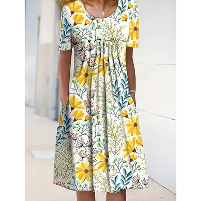 Harriet – Relaxed Floral Pocket Dress