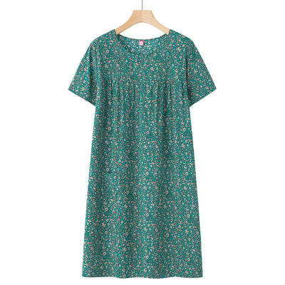 Thessaly – Relaxed Floral Midi Dress