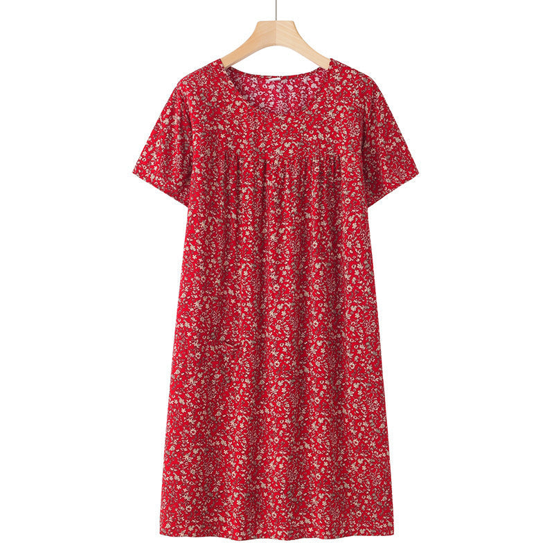 Thessaly – Relaxed Floral Midi Dress