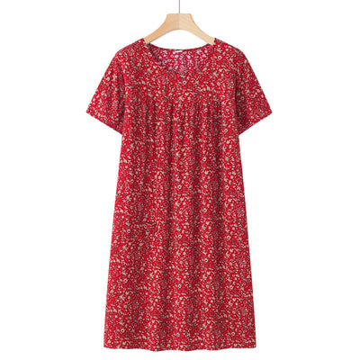 Thessaly – Relaxed Floral Midi Dress