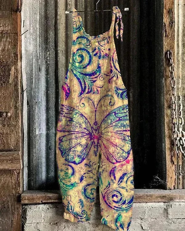 Lemoine™ | Butterfly Print Jumpsuit