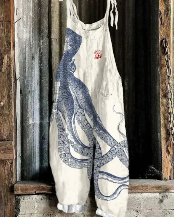 Lemoine™ | Japanese Art Sardine Jumpsuit