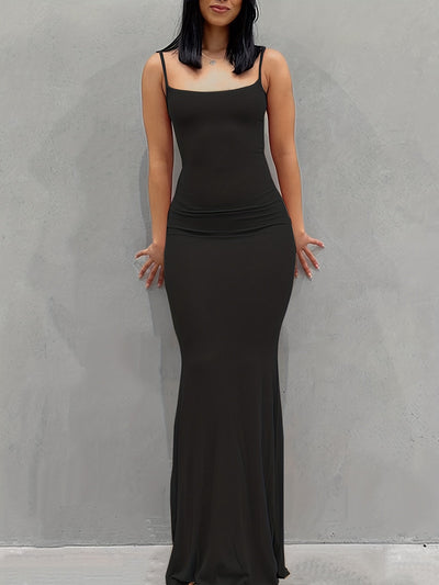Allie – Sleek Bodycon Maxi Dress