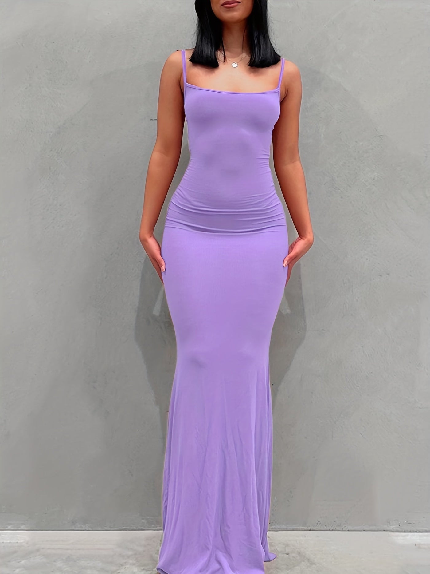 Allie – Sleek Bodycon Maxi Dress