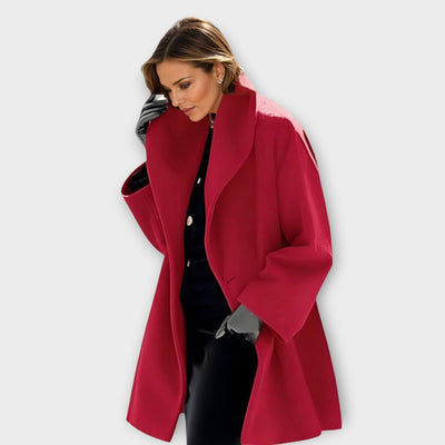 Emma - Windproof Wool Coat
