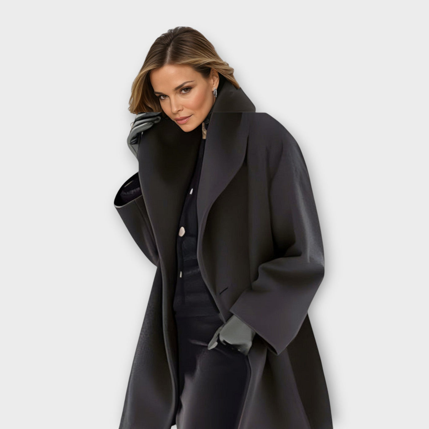 Emma - Windproof Wool Coat