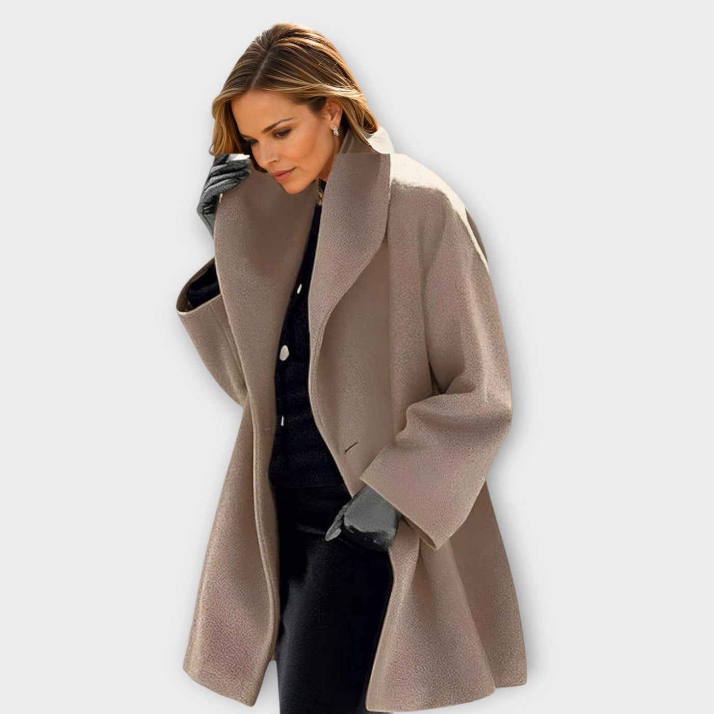 Emma - Windproof Wool Coat