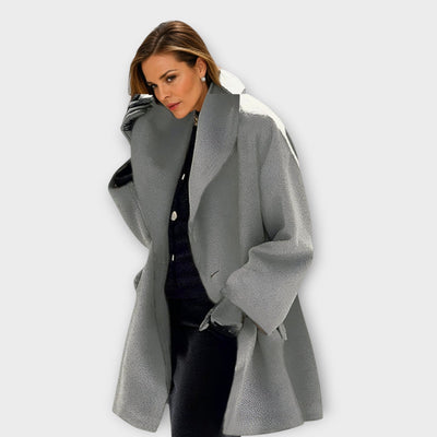Emma - Windproof Wool Coat